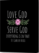 Love God Serve God