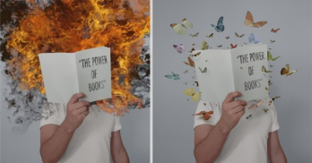 Image: “The Power of Books” by Mladen Penev